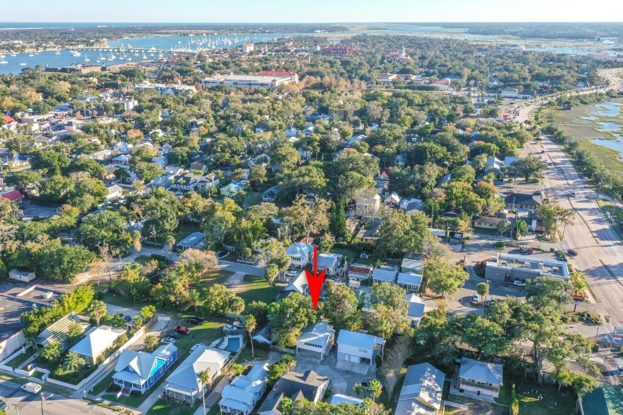 Private Uptown Flat - Walk To Nights Of Lights! Διαμέρισμα St. Augustine Εξωτερικό φωτογραφία